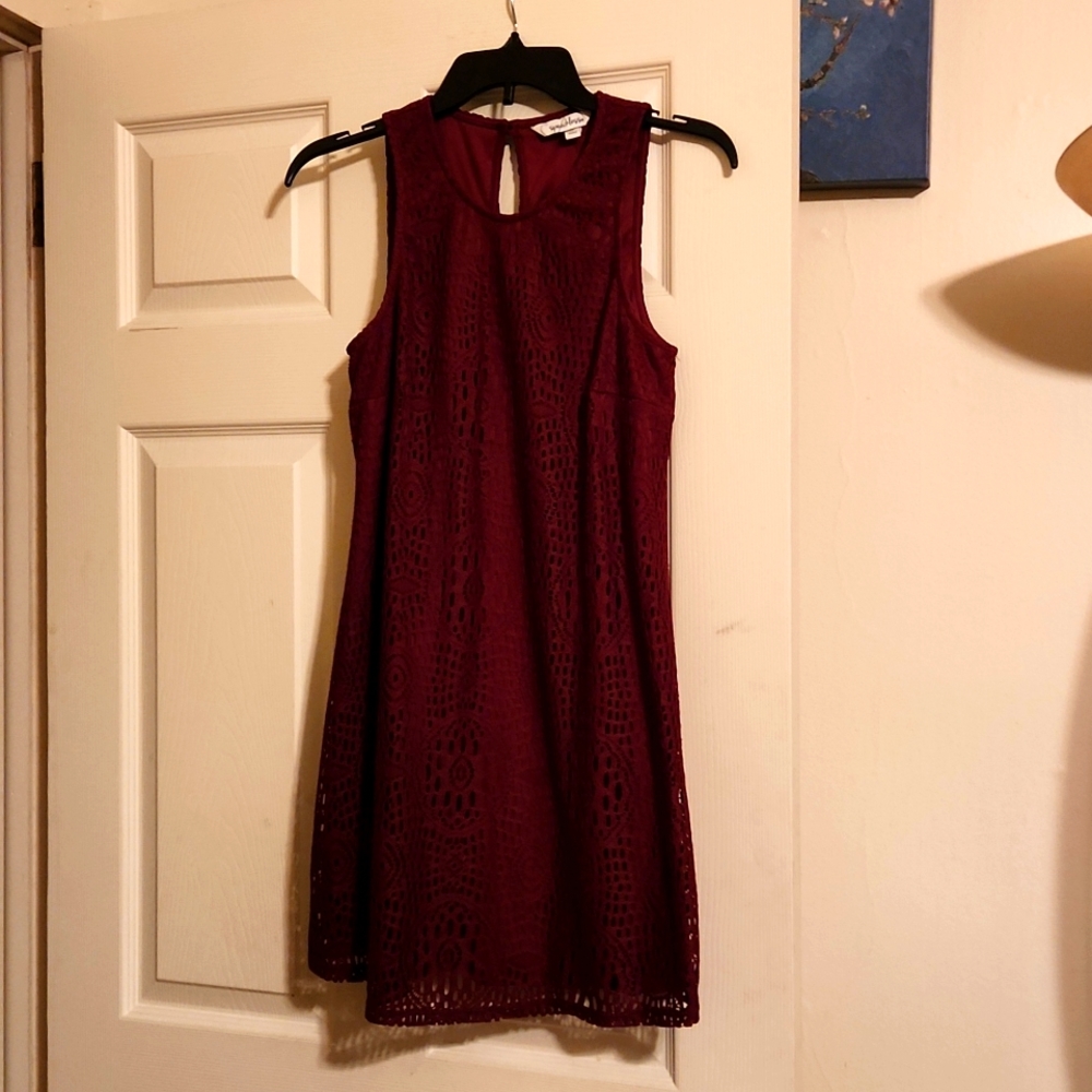 Speechless maroon size small dress